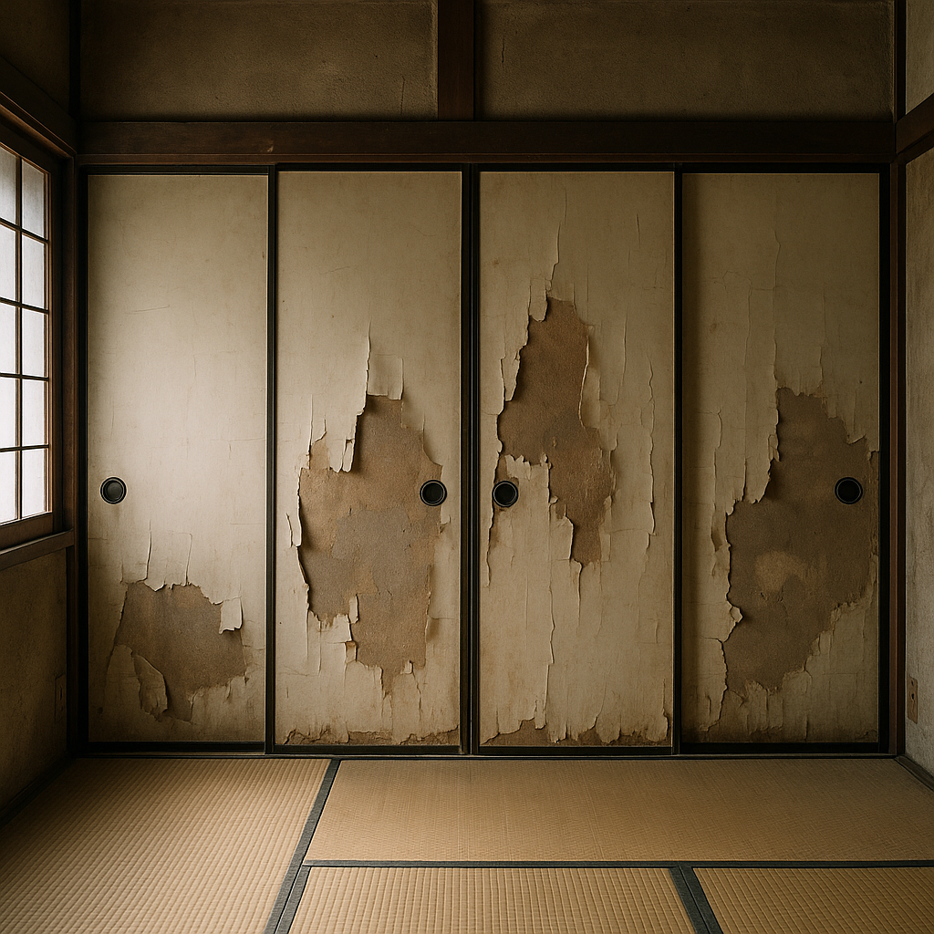 ふすまの破れ
